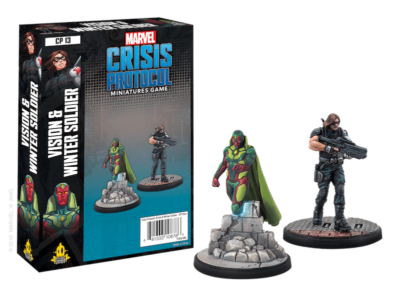 Marvel Crisis Protocol Vision & Winter Soldier image 0